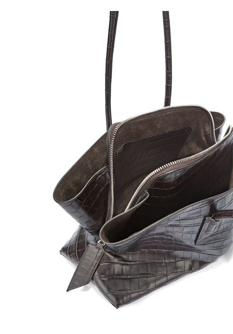 Borsa la passeggiata medium in marrone The Attico - donna THE ATTICO | 250WAH00054LBT021PR207